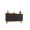 Manhattan Comfort Yonkers 62.99 Sideboard, Black and Cinnamon 232BMC82 - alternate 6